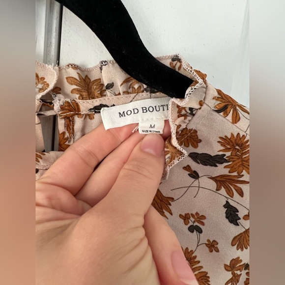 Women’s Floral Print Blouse sz M - Picture 2 of 4